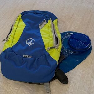 CamelBak Blue and Green Hydration Bag
